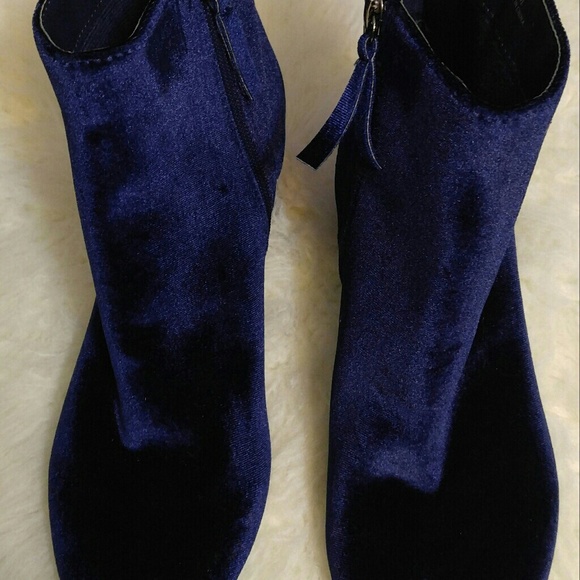 women's royal blue ankle boots